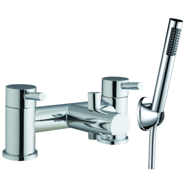 Frontline Petit Bath Shower Mixer Tap - Chrome