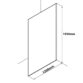 Frontline Aquaglass Mineral Walk - in Front Shower Panel - Image 7