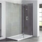 Frontline Aquaglass Mineral Walk - in Front Shower Panel