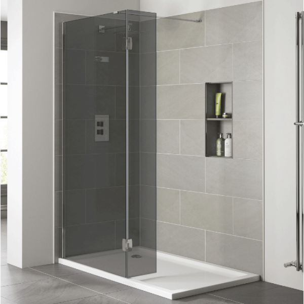 Frontline Aquaglass Mineral Walk – in Front Shower Panel - 700mm
