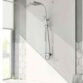 Frontline Flo Thermostatic Bar Complete Shower Mixer - Chrome - Image 3
