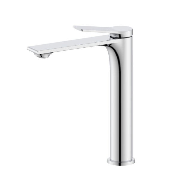 Frontline Shine Mono Tall Basin Mixer Tap - Chrome