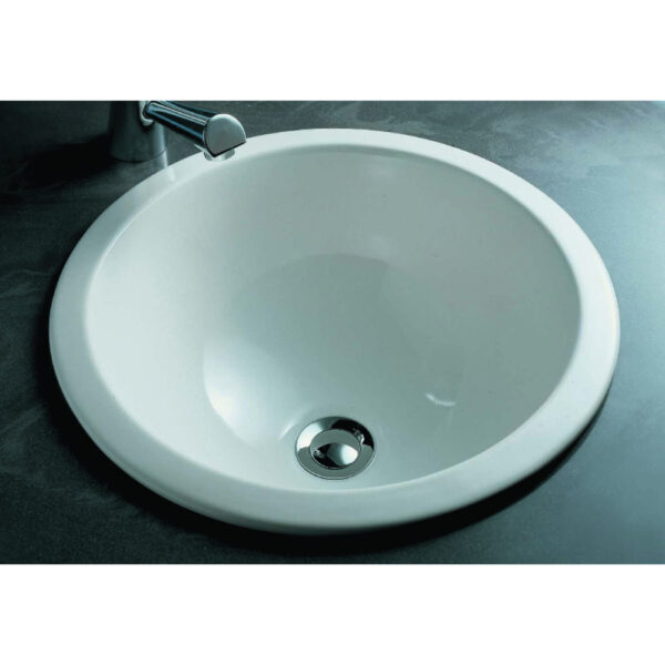 Frontline RAK Emma Semi Under Counter Basin - 400mm Wide - White