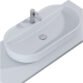 Frontline Glam Sit-On Countertop Basin - 620mm Wide - 1 TH