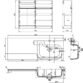 Frontline Linea Combination Unit With Basin - 1000mm Wide  - White - Image 3