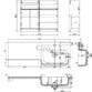 Frontline Linea Combination Unit With Basin - 1000mm Wide  - White - Image 2