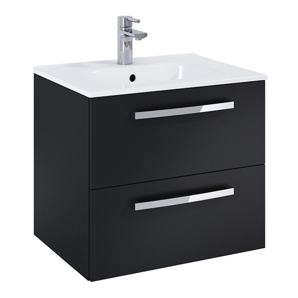 Frontline Aquetrend 2 Drawer Wall Hung Vanity Unit With Basin - 600mm