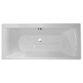Frontline Oporto Tungstenite Acrylic Rectangular Double Ended Bath - White - Image 6