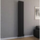 Frontline Vetta Vertical Designer Radiator - Textured Black