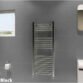 Frontline Straight Heated Towel Rail - Black