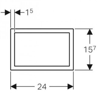 Geberit Sigma60 Cover Plate for Flush Plate - Image 2
