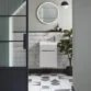 Roper Rhodes Esta 1 Door Wall Hung Vanity Unit With Basin - 450mm Wide - Image 3