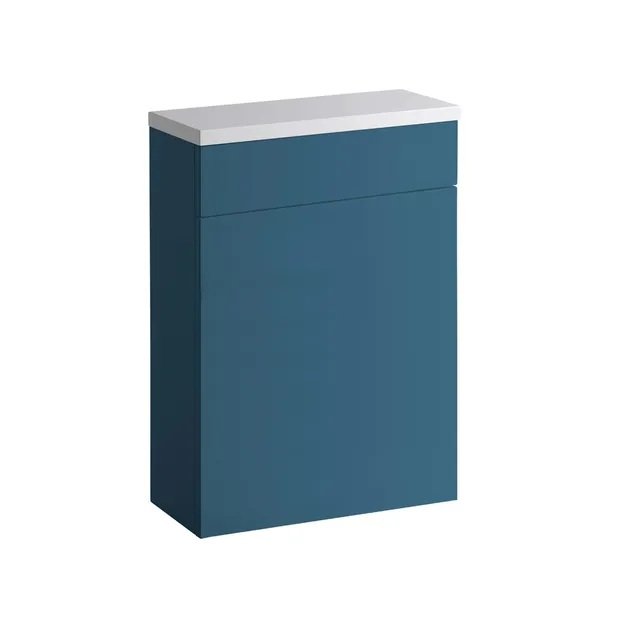 Roper Rhodes Flat Fronted Back To Wall Wc Unit And Worktop – 600mm Wide - Derwent Blue