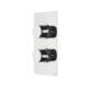 Roper Rhodes Event Round Thermostatic 1 Outlet Concealed Shower Valve - Chrome