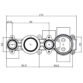 Roper Rhodes Wessex Thermostatic 2 Outlet Concealed Shower Valve - Chrome - Image 2