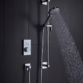 Roper Rhodes Event Click Shower Handset And Riser Rail Kit - Chrome - Image 2