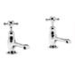 Roper Rhodes Henley Basin Pillar Taps - Chrome
