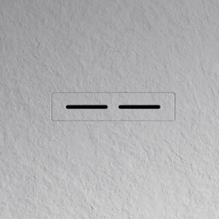 Acquabella Alma Slate Rectangular Shower Tray - Blanco - Image 4