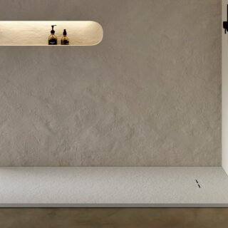 Acquabella Alma Slate Rectangular Shower Tray - Blanco - Image 3