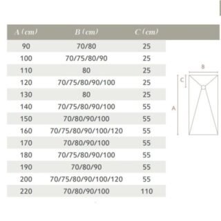 Acquabella Base Slate Rectangular Shower Tray - Marfil - Image 5