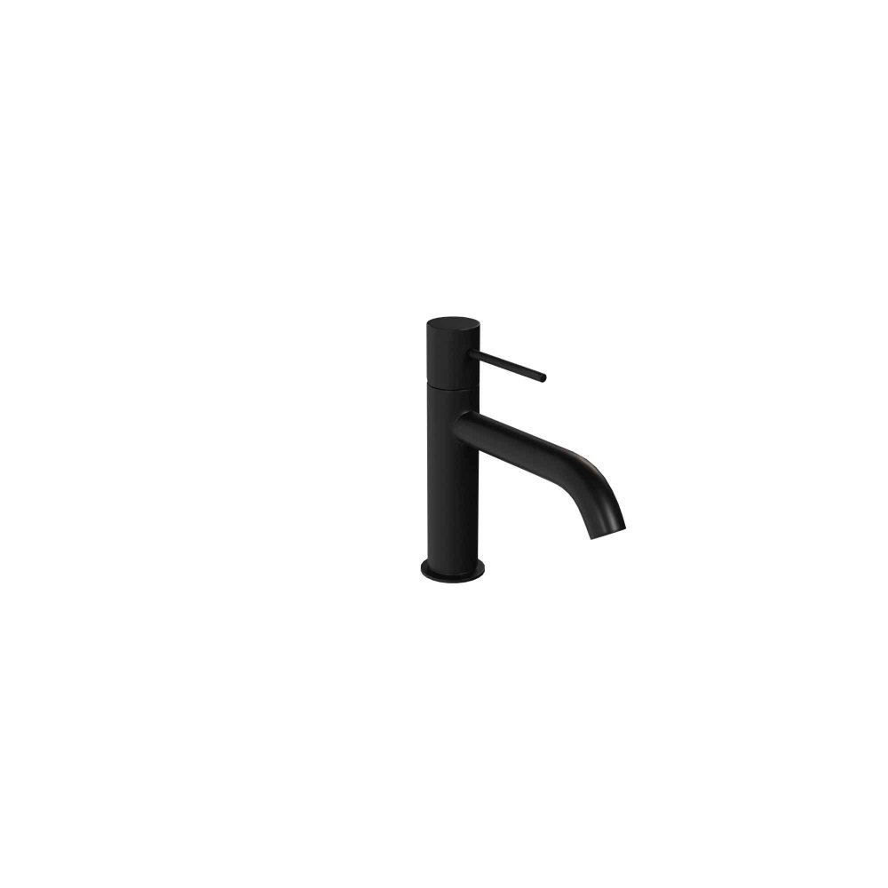 Calypso Aquila Deck Mounted Basin Mixer Tap - Matt Black