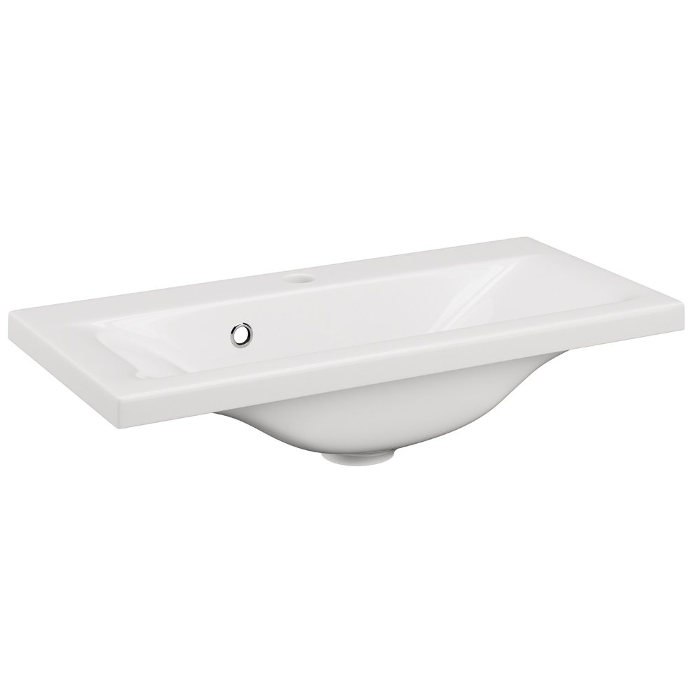Calypso Finesse Inset Basin – 1 TH – White - 644mm