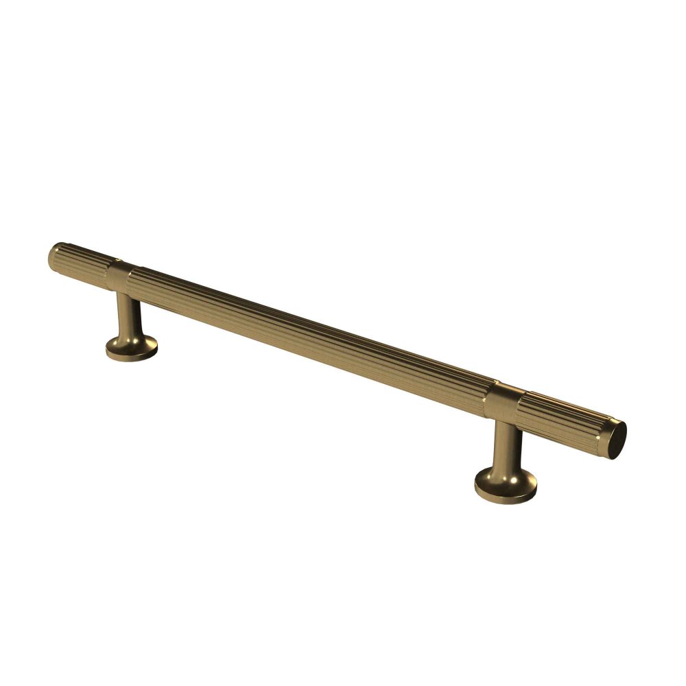 Calypso Barroso Fluted Bar Furniture Handle - Brushed Brass