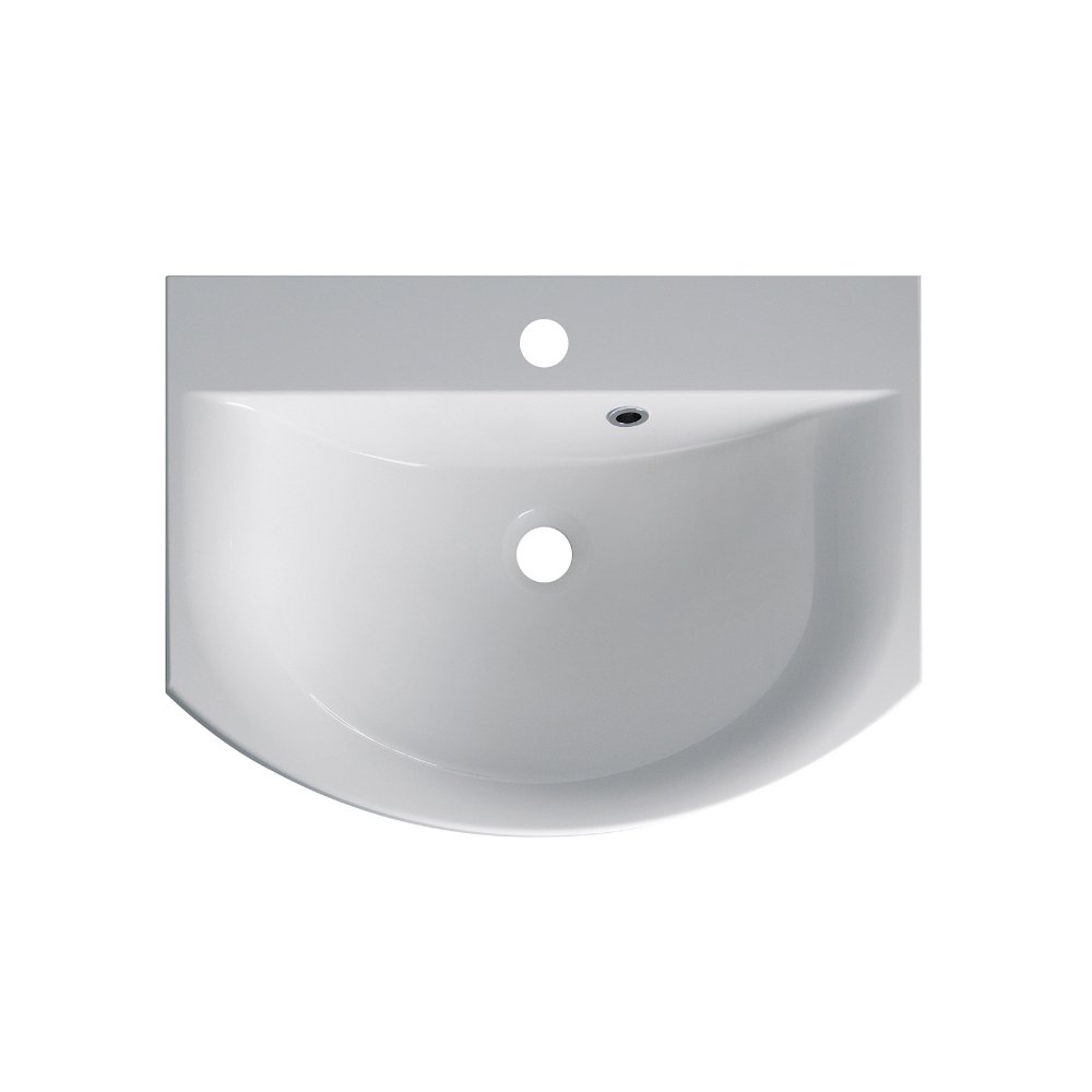 Calypso Art Semi Recessed Basin – 1 TH - 500mm