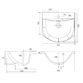 Calypso Art Semi Recessed Basin - 1 TH - Image 4