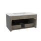 Calypso Minori 1 Drawer Wall Hung Vanity Unit With Matt White Basin - 800mm Wide - Image 3