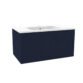 Calypso Minori 1 Drawer Wall Hung Vanity Unit With Matt White Basin - 800mm Wide