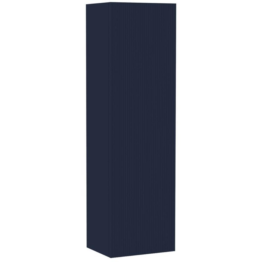 Calypso Minoro 1 Door Wall Hung Tall Storage Unit – 1200mm High - Admiral Blue