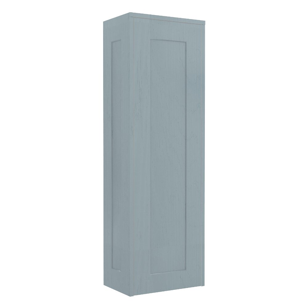 Calypso Chelworth 1 Door Wall Hung Tall Storage Unit – 1240mm High - Aqua Mist