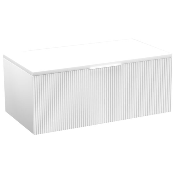 Calypso Tesima Fluted 1 Drawer Wall Hung Complement Unit - 900mm Wide