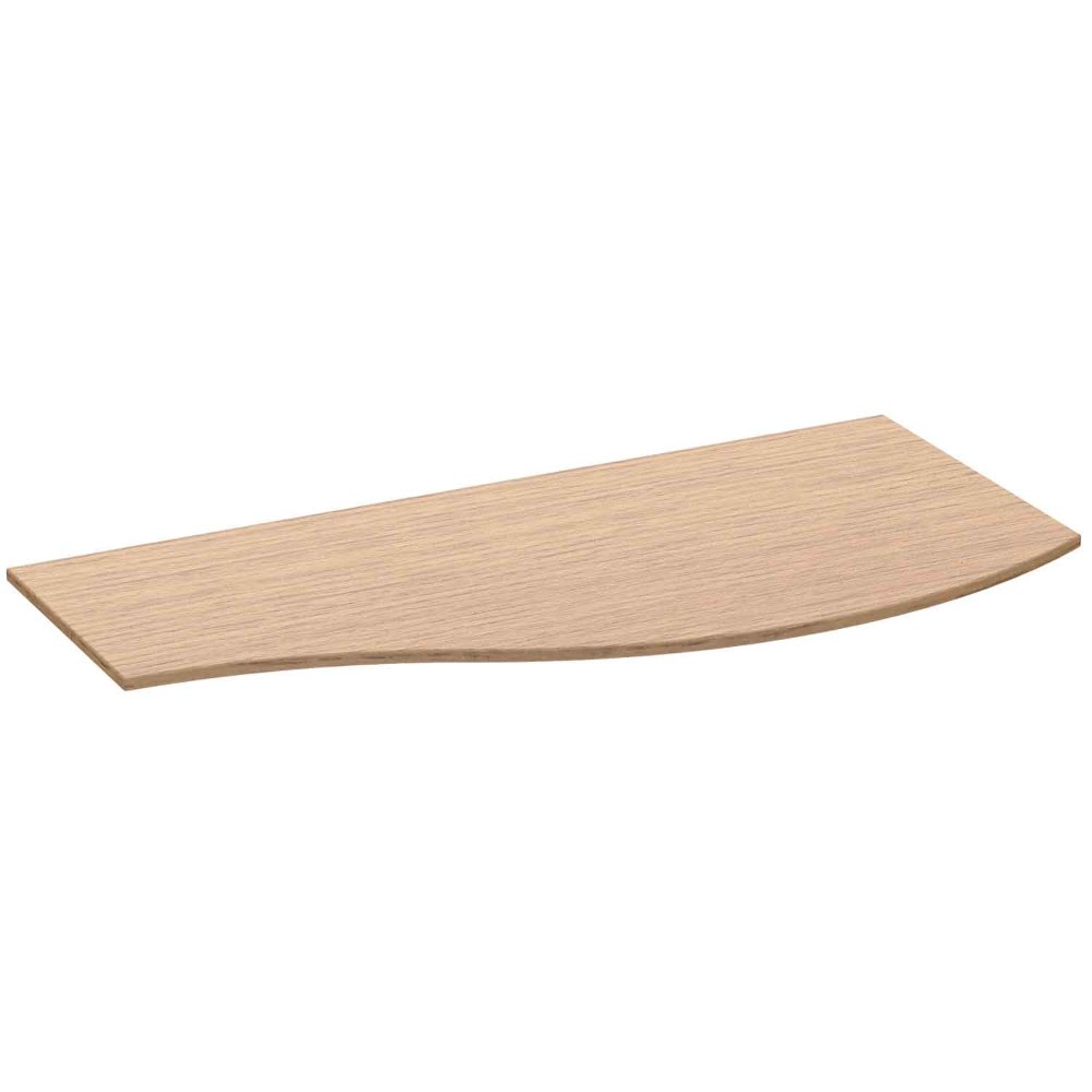 Calypso Casella Vinyl Worktop For Casella And Levanto LH Vanity Units – 1040mm Wide - Tortona Oak