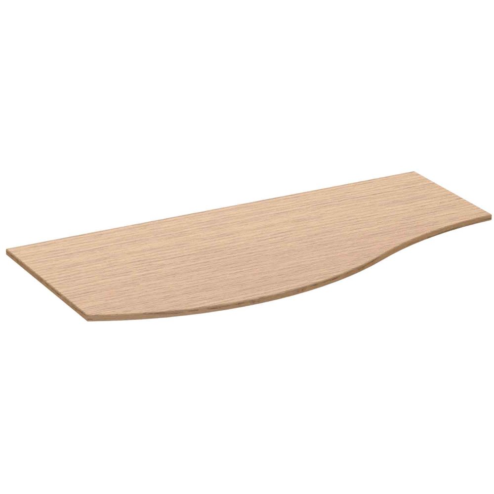 Calypso Casella Vinyl Worktop For Casella And Levanto LH Vanity Units – 1040mm Wide - Tortona Oak