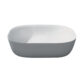 Calypso Isla 2 Drawer Wall Hung Vanity Unit With Grey Terrazzo Worktop And White Basin - 600mm Wide - Image 3