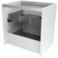 Calypso Aurelia 2 Drawer Wall Hung Vanity Unit With Cast Marble Basin - 600mm Wide - 1 TH - Image 2