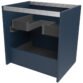 Calypso Aurelia 2 Drawer Wall Hung Vanity Unit With Cast Marble Basin - 600mm Wide - 1 TH - Image 7