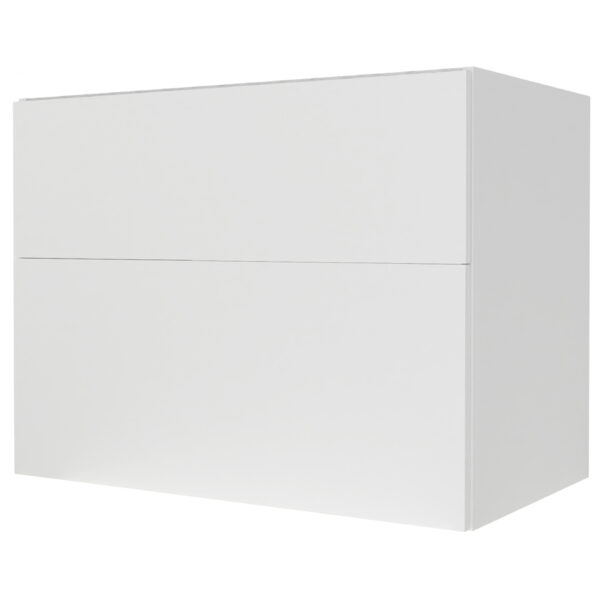 Calypso Aurelia 2 Drawer Wall Hung Vanity Unit With Cast Marble Basin - 800mm Wide - 1 TH