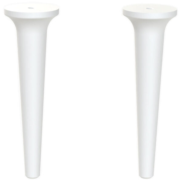 Calypso Petra Two Conical Decorative Furniture Legs - 290mm High