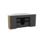 Calypso Ultimo 2 Drawer Wall Hung Vanity Unit With Glass Basin - 1220mm Wide - 1 TH - Image 2
