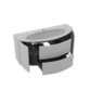 Calypso Ultimo 2 Drawer Wall Hung Vanity Unit With Glass Basin - 1220mm Wide - 1 TH - Image 6