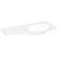 Calypso Casella 1 Door And 2 Drawer Wall Hung Vanity With Orta White Glass Basin - 1040mm Wide - 1 TH - Image 10