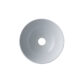 Calypso Tucson Sit On Countertop Basin - 260mm Wide - No TH - White - Image 2