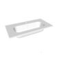 Calypso Brecon 2 Drawer Wall Hung Slim Vanity Unit With Idro Cast White Basin - 800mm Wide - 1 TH - Image 3