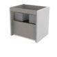 Calypso Brecon 2 Drawer Wall Hung Vanity Unit With Memphis Ceramic White Basin - 600mm Wide - 1 TH - Image 4