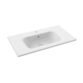 Calypso Selter 2 Drawer Wall Hung Vanity Unit With Orani Cast Gloss White Basin - 800mm Wide - 1 TH - Image 2