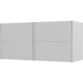 Calypso Brecon 4 Drawer Wall Hung Vanity Unit With Calypstone Aura Cirrus White Basin - 1200mm Wide - No TH - LH - Image 2