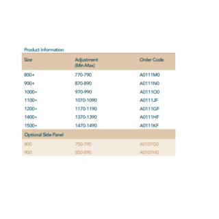 Merlyn Ionic Essence Frameless Hinged Shower Door With Inline Panel - Side Panel Options - Image 2